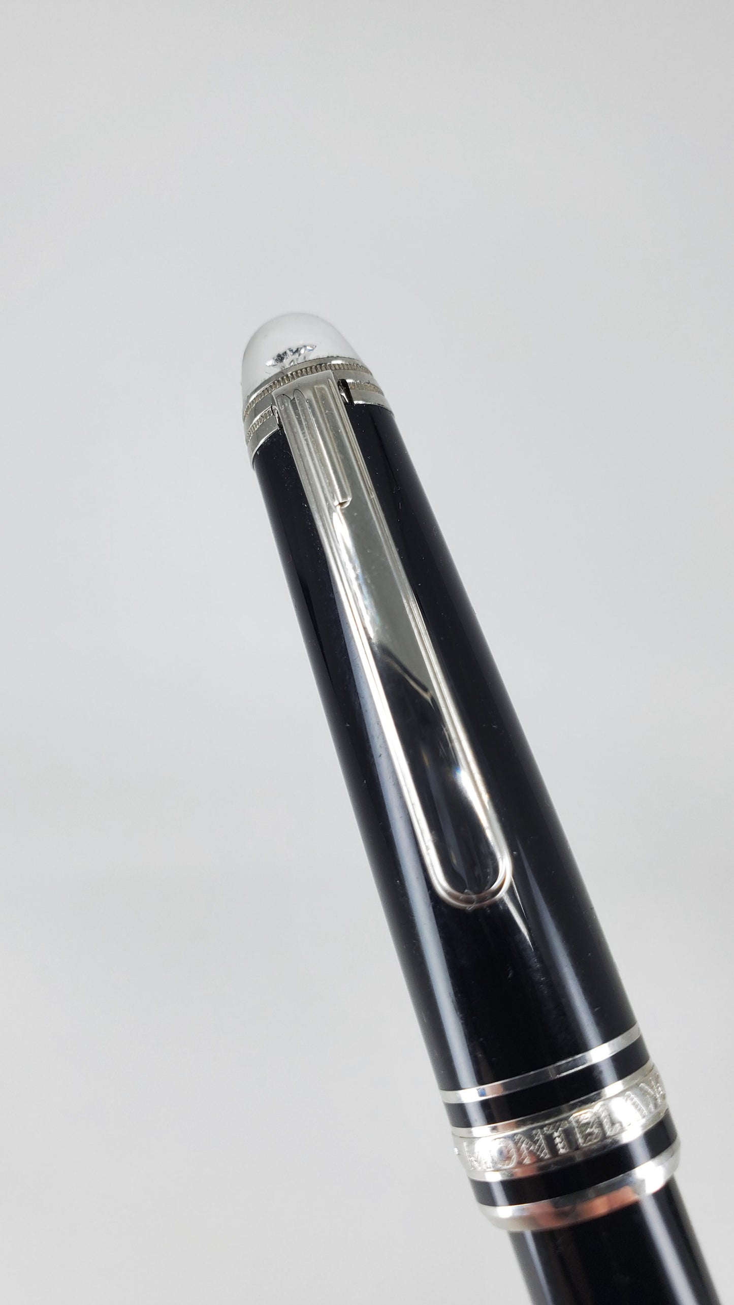 *Consignment* Montblanc Meisterstruck Diamond Platinum Rollerball Pen