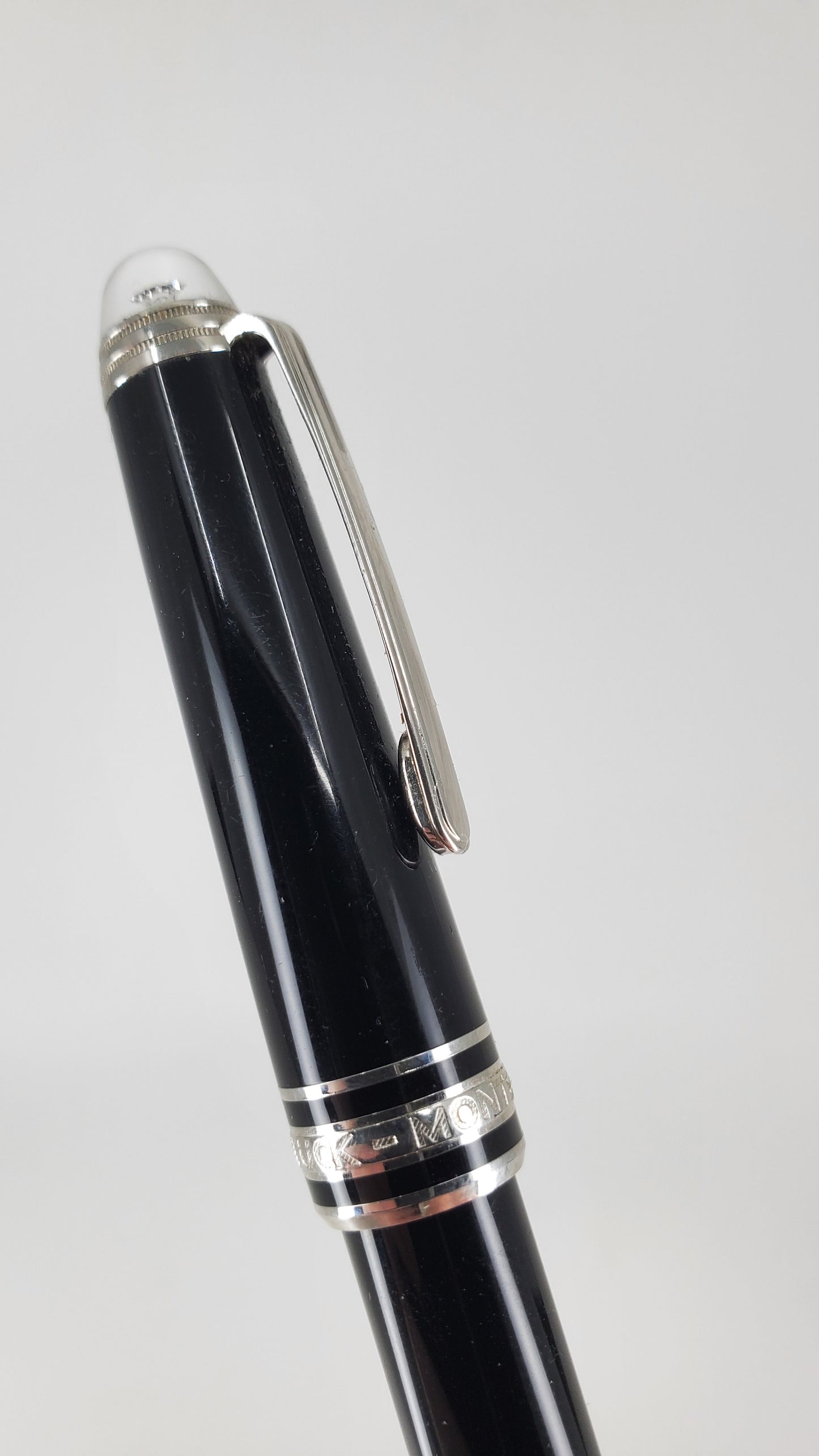 *Consignment* Montblanc Meisterstruck Diamond Platinum Rollerball Pen