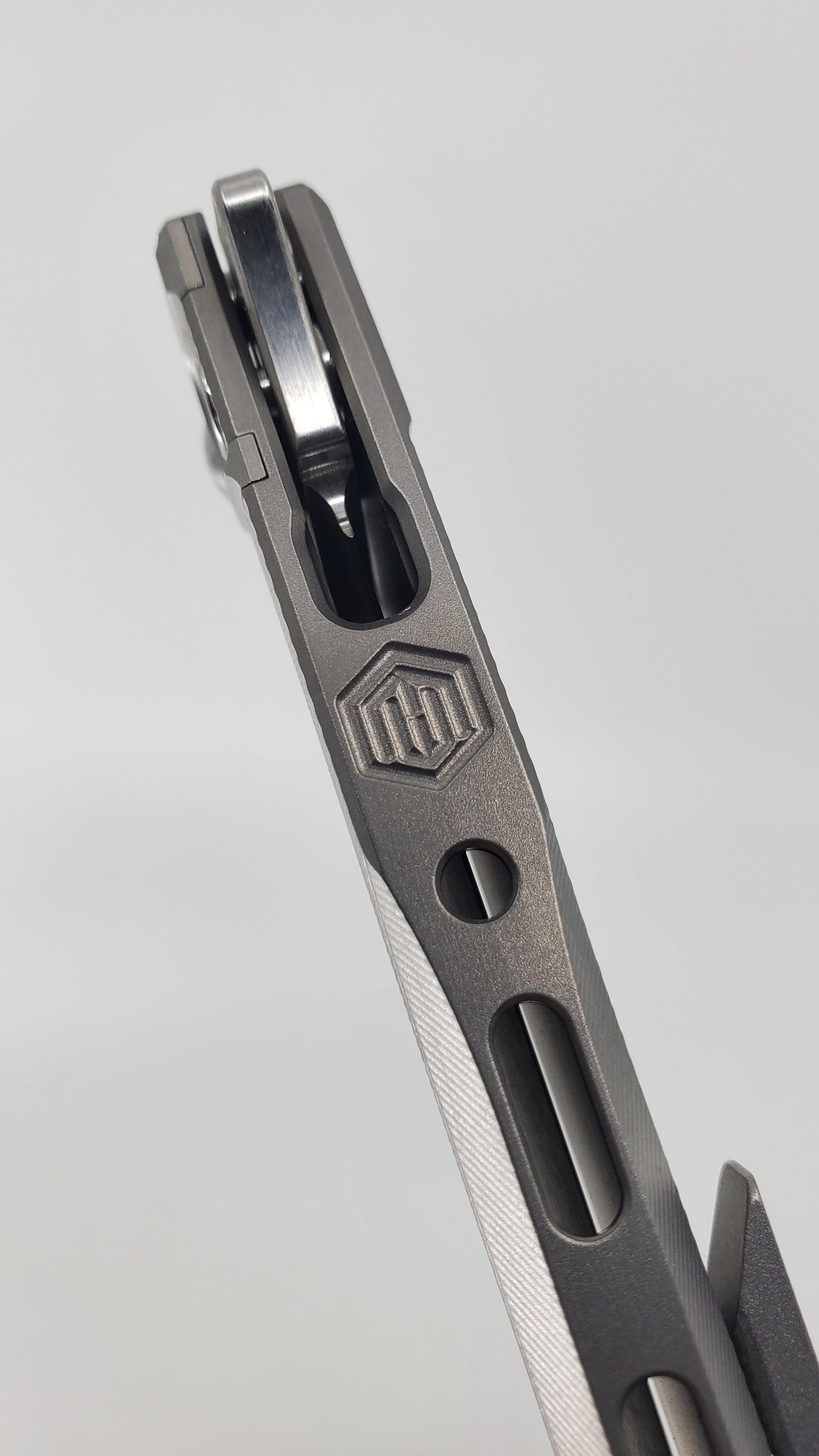 MachineWise Sonora Raw (CPM 20CV | Ti Bolster | Diamond Handle) Buttonlock Folding Knife #862
