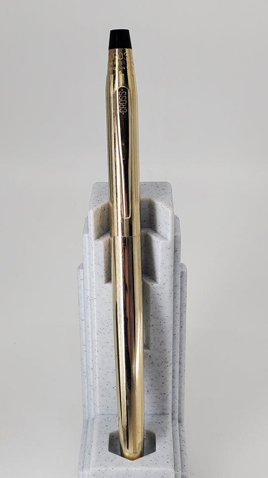 *Consignment* Cross Gold Fountain Pen 14k Gold Medium Nib