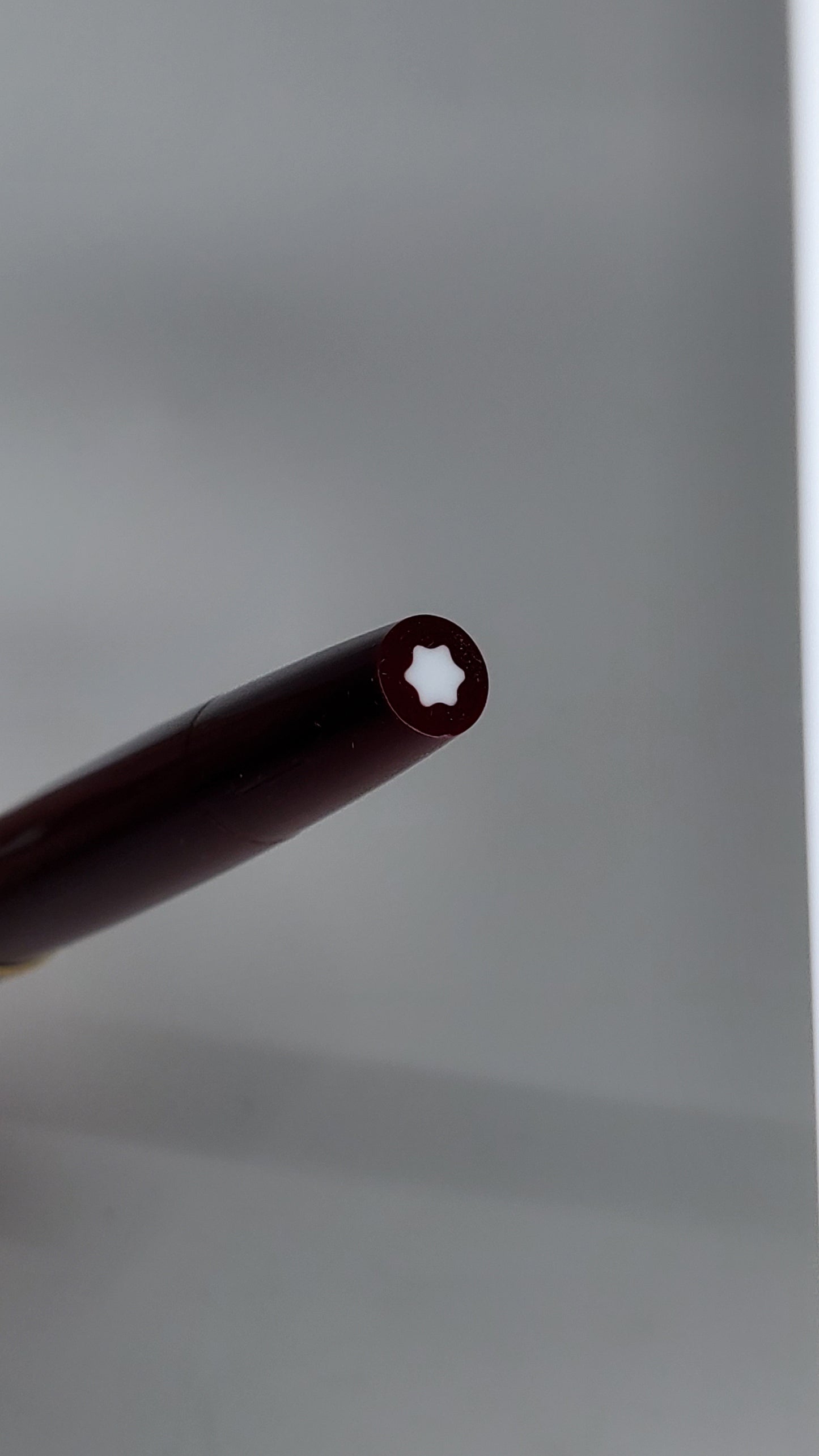 *Consignment* Montblanc #24 Bordeaux w/ Gold Accent 1960's 18c Gold Nib