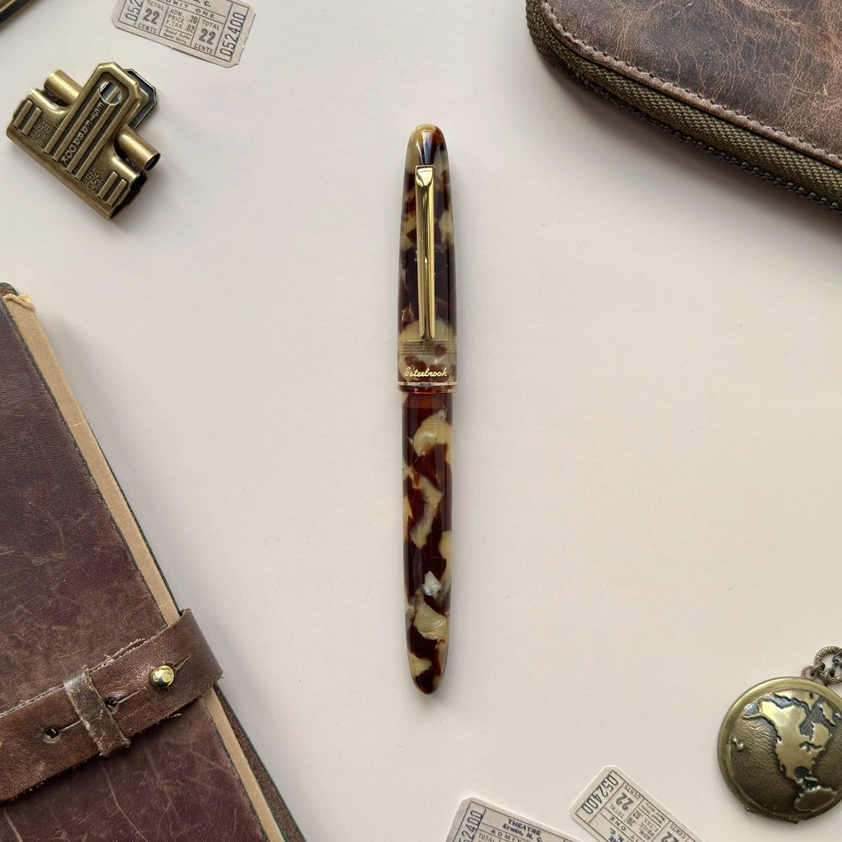 Esterbrook Estie Tortoise Gold Trim Fountain Pen