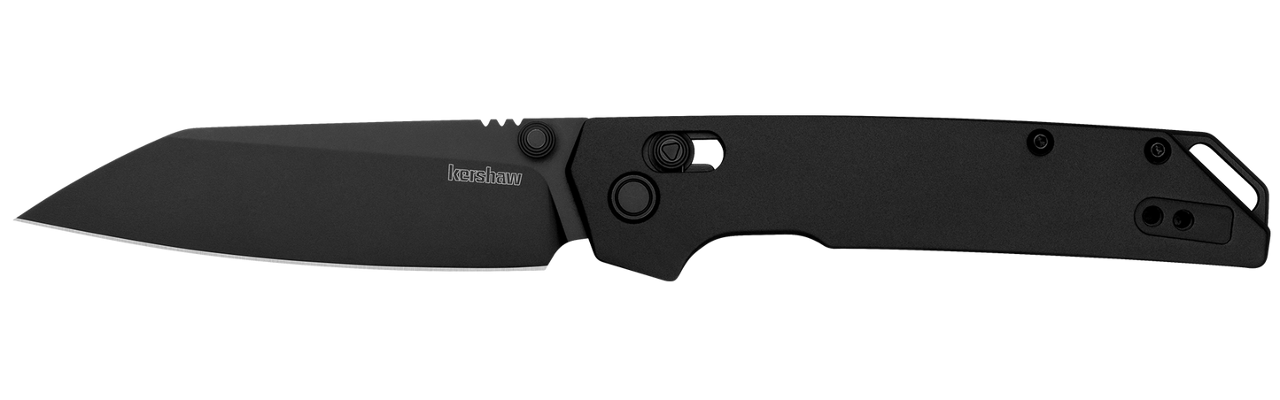 Kershaw Iridium Reverse Tanto Black Axis Lock Folding Knife