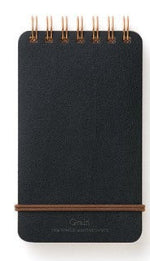 Midori Grain Spiral Ring Reporter Style Notepad