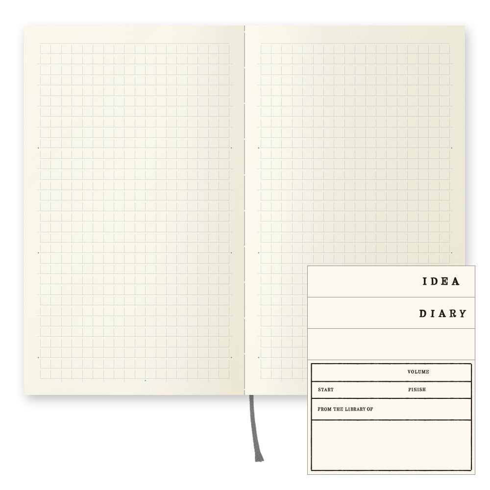 Midori MD Notebook B6 Slim Grid