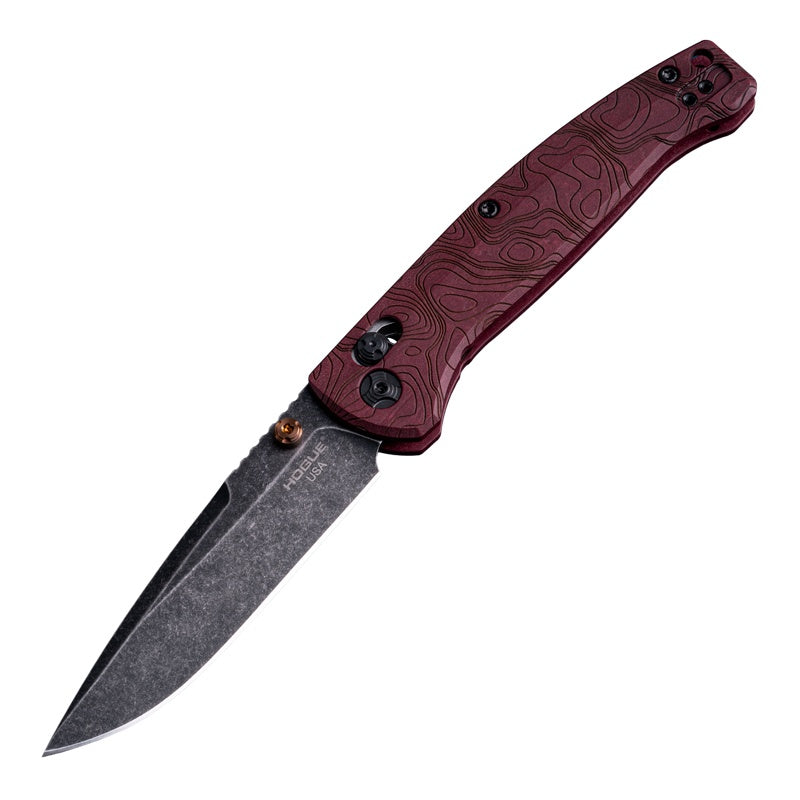 Hogue Mysto Folding Knife | Magnacut Blade w/ Richlite Handles