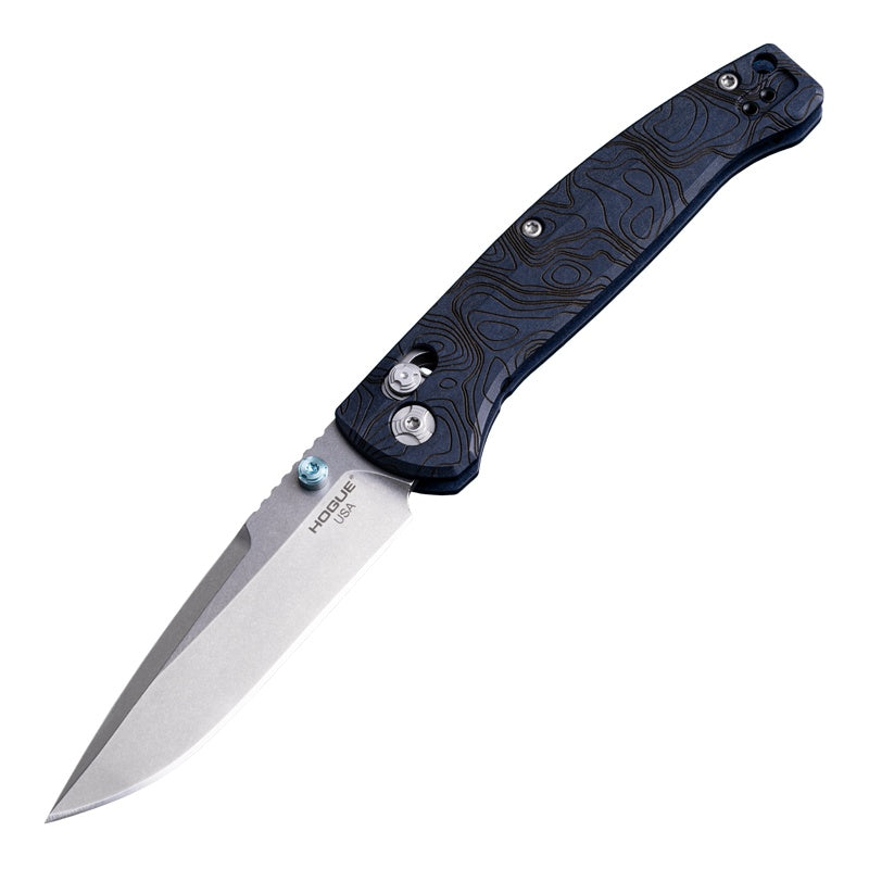 Hogue Mysto Folding Knife | Magnacut Blade w/ Richlite Handles