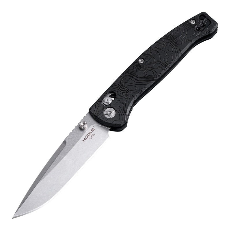 Hogue Mysto Folding Knife | Magnacut Blade w/ Richlite Handles