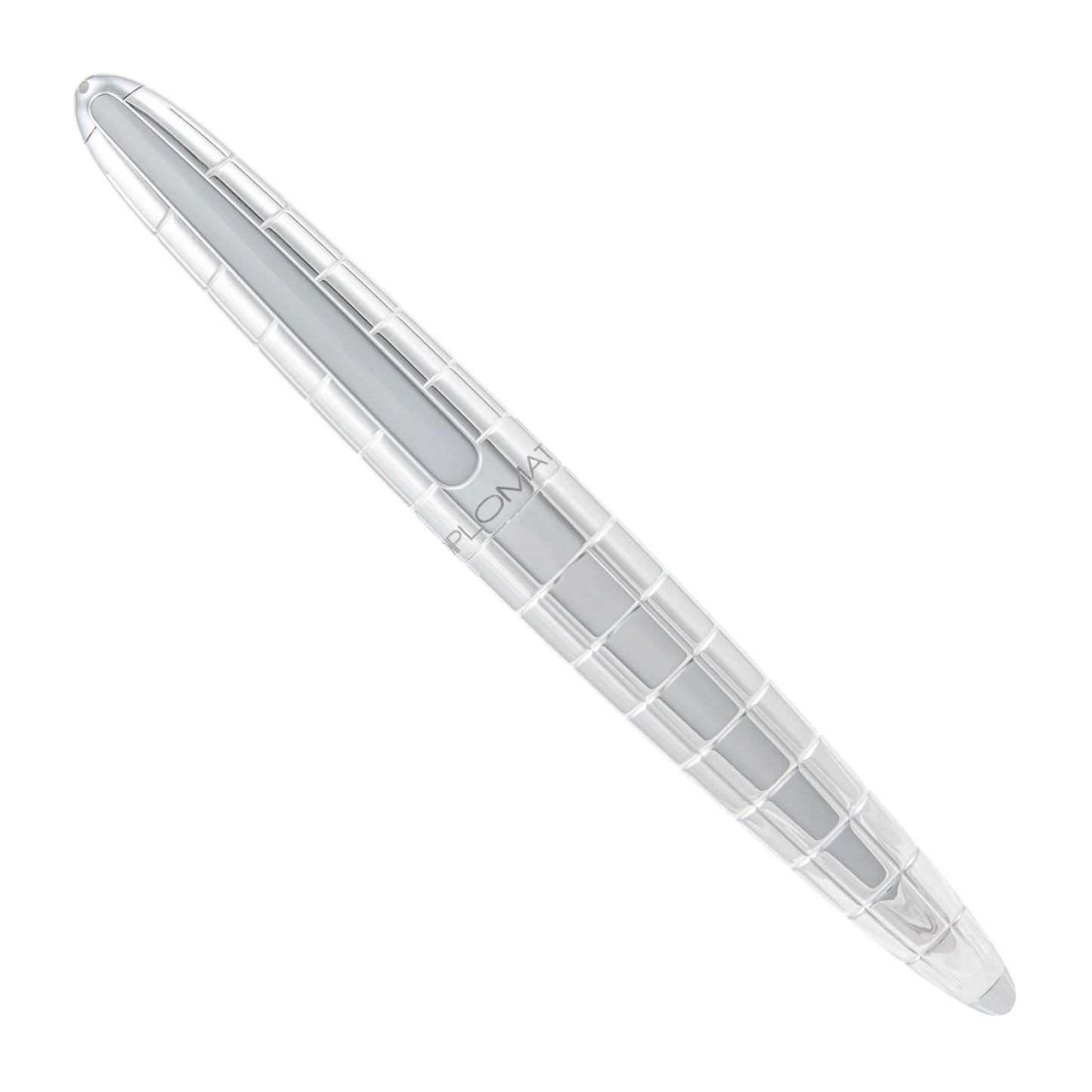 Diplomat Aero Rhomb Chrome Rollerball Pen