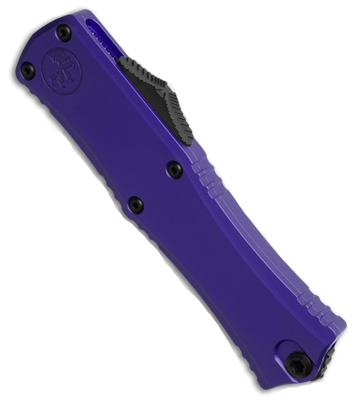 Microtech Hera II Mini S/E Purple Partial Serrated Tactical Out the Front Knife
