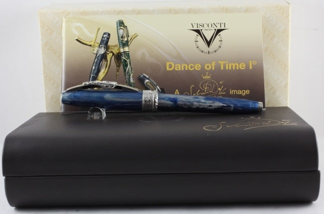 Visconti Salvadore Dali Blue Fountain Pen Medium Nib