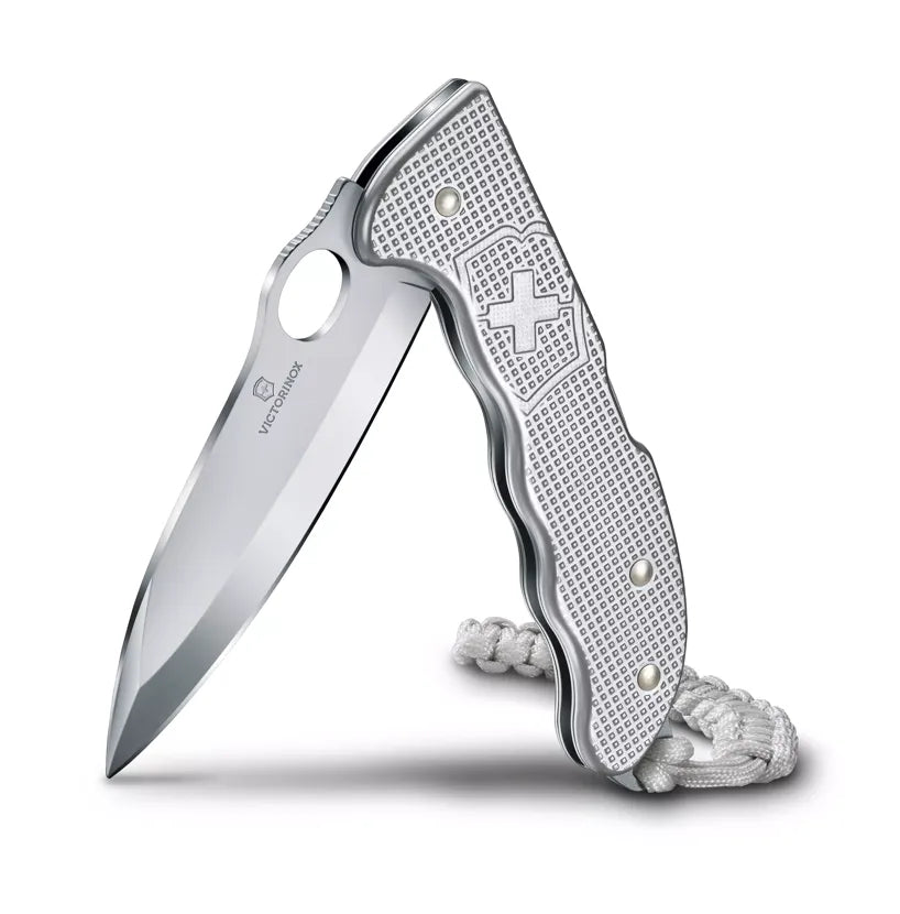 Swiss Army Victorinox Hunter Pro M Alox Back Lock Folding Knife w/ Paracord