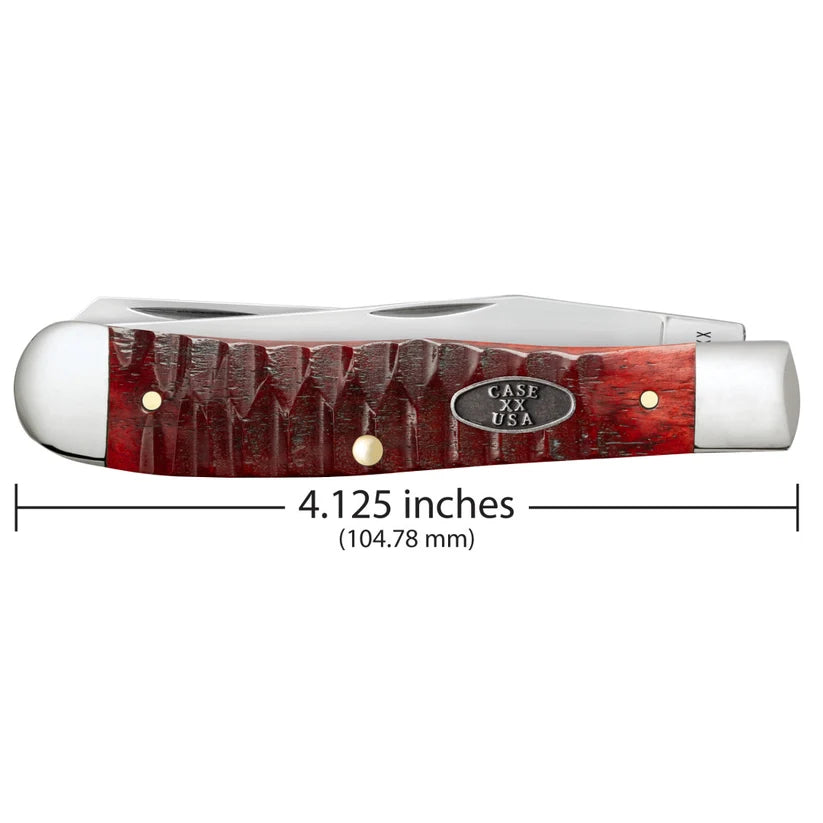 Case Knives Gator Jigged Old Red Bone Trapper