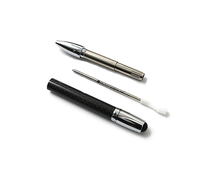 Monteverde M 1 Carbon Fiber Ballpoint Pen / Stylus Free Refill