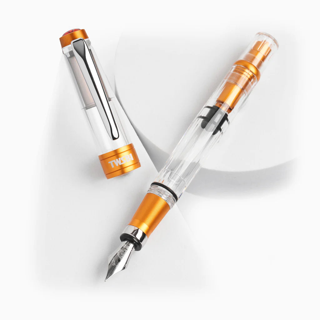 TWSBI Diamond 580ALR (Aluminum Ribbed Front Section cover)  Fountain Pen