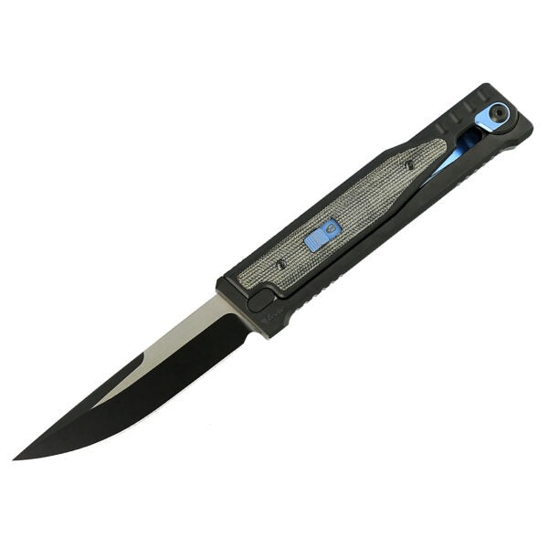 Reate EXO Black Micarta Titanium Elmax Gravity Knife