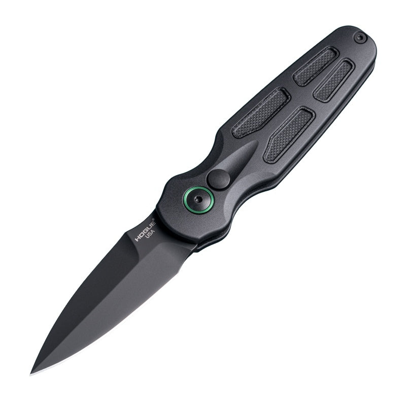 Hogue Ballista II Automatic Knife - Magnacut Bayonet Blade w/ Inlaid Handles