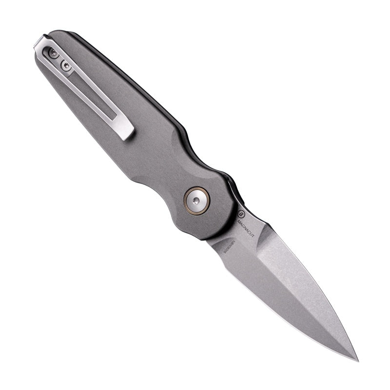 Hogue Ballista II Automatic Knife - Magnacut Bayonet Blade w/ Inlaid Handles