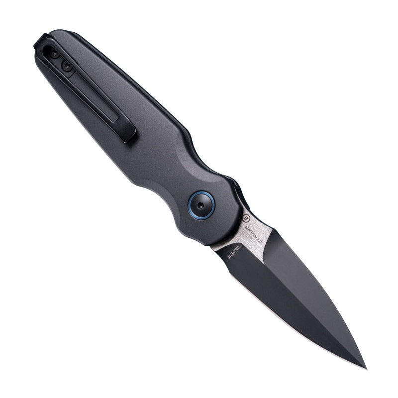 Hogue Ballista II Automatic Knife - Magnacut Bayonet Blade w/ Inlaid Handles