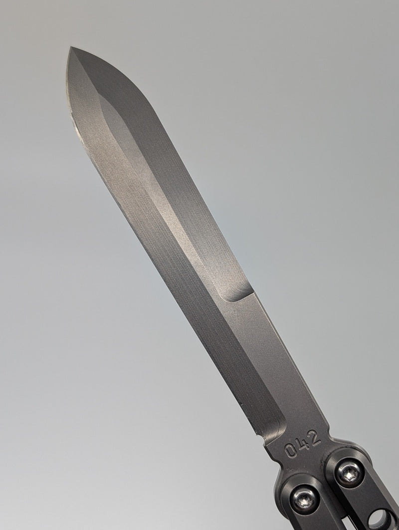 935 Designs "Maxis" Titanium Live Blade Balisong #42