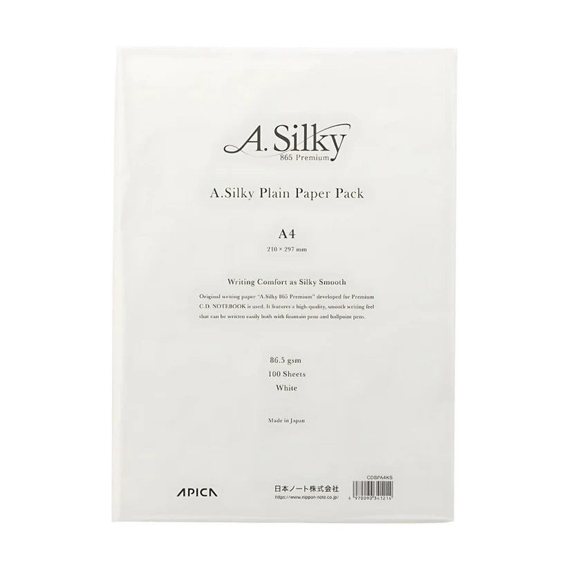 APICA SILKY PAPER A4 Loose Leaf 86.5gsm
