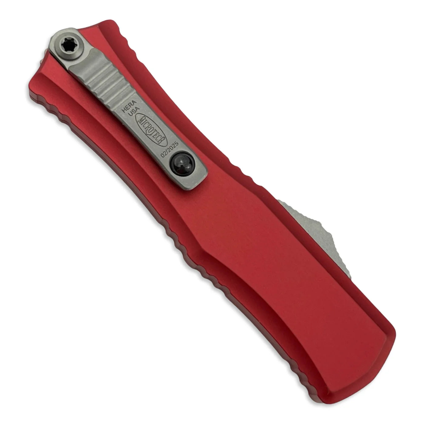 Microtech Hera II Mini S/E Red Stonewash Out the Front Knife