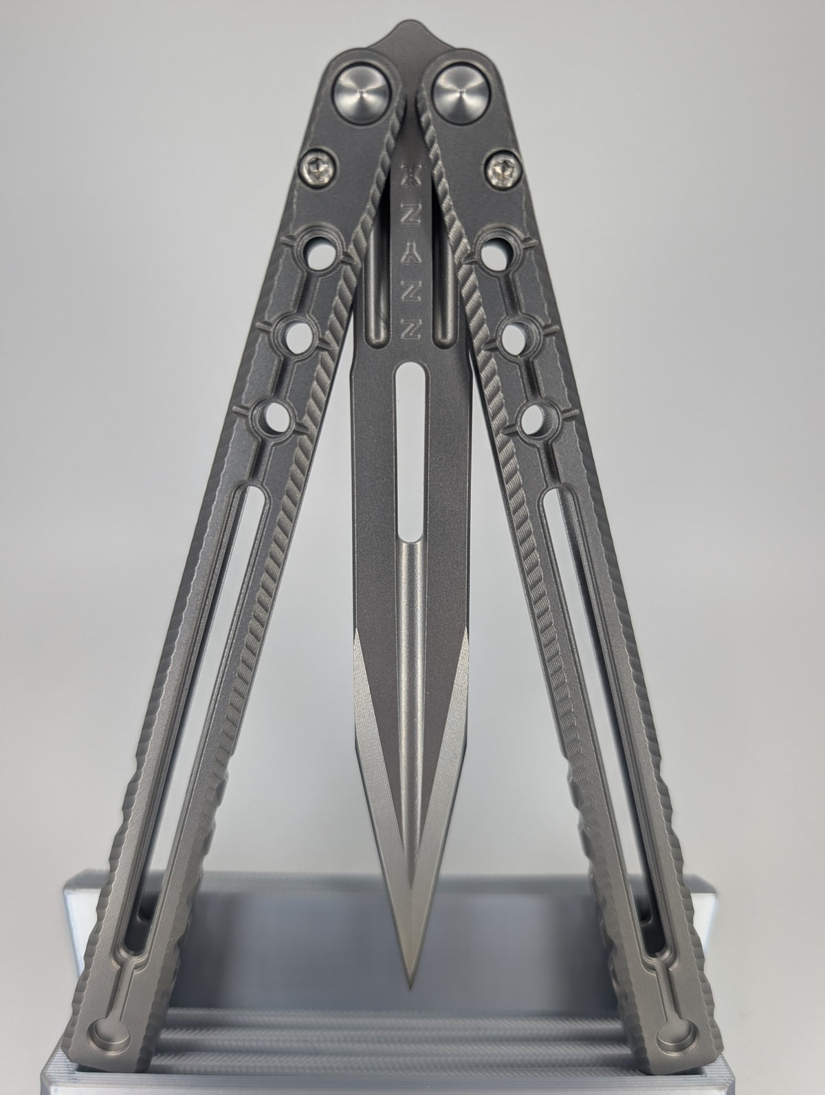 AcidWrx ZZYZX "Judas" Live Blade Balisong #309