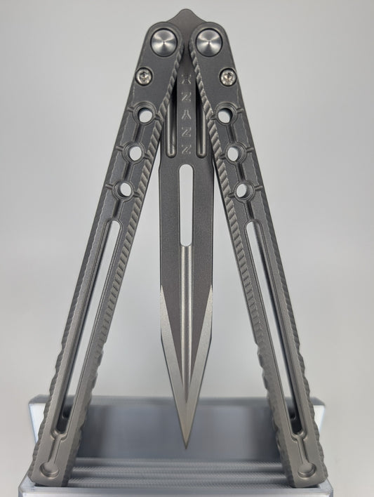 AcidWrx ZZYZX "Judas" Live Blade Balisong #309