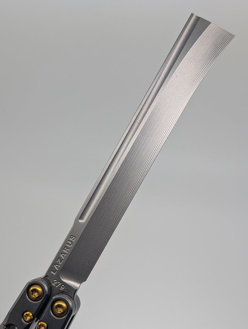 AcidWrx ZZYZX "Lazarus" Live Blade Balisong