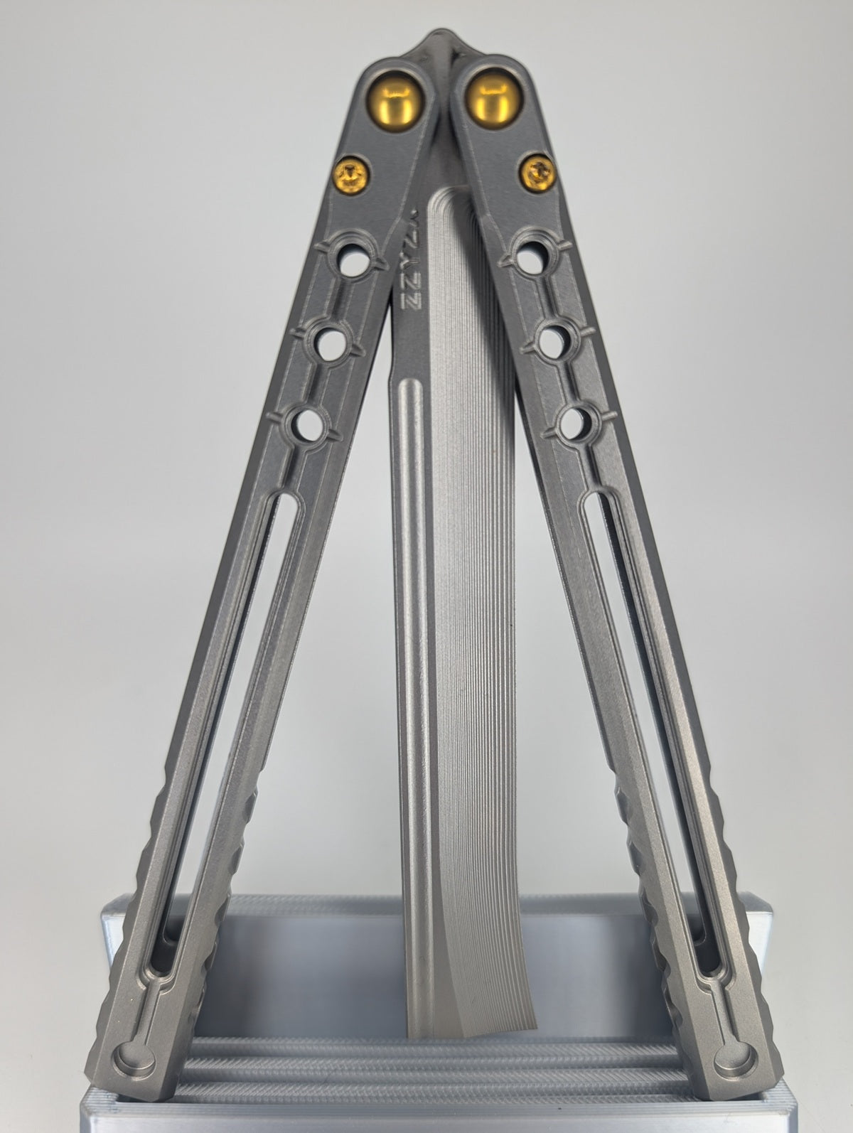 AcidWrx ZZYZX "Lazarus" Live Blade Balisong