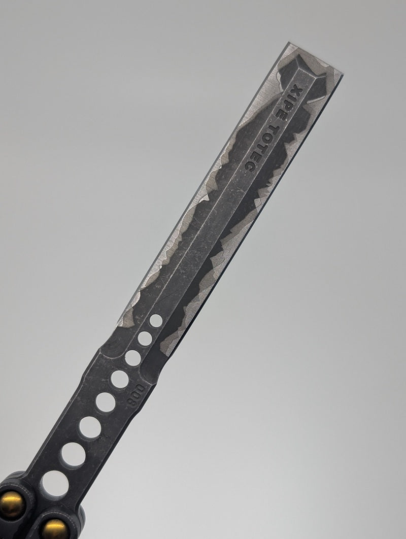 AcidWrx ZZYZX Xipe Totec Live Blade Balisong