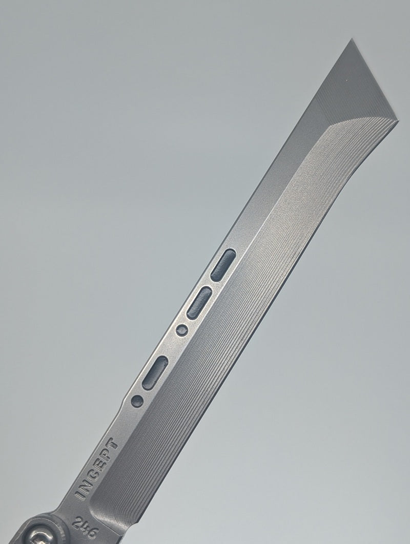 AcidWrx ZZYZX "Incept" Live Blade Balisong #246
