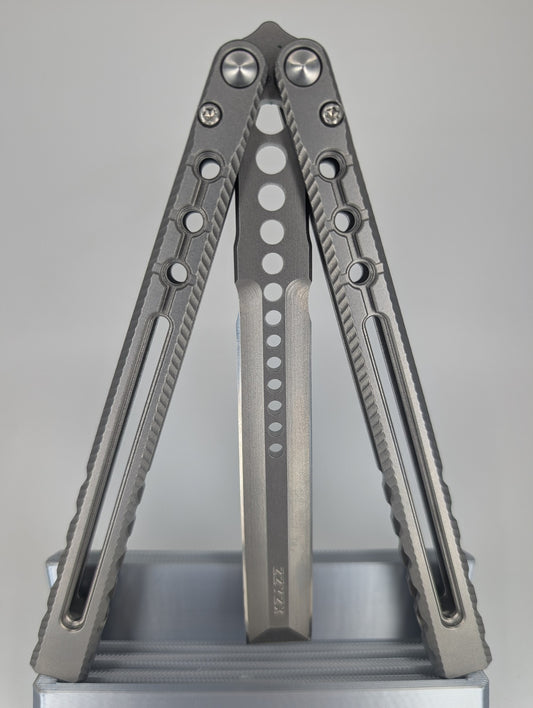 AcidWrx ZZYZX Xipe Totec Titanium Live Blade Balisong