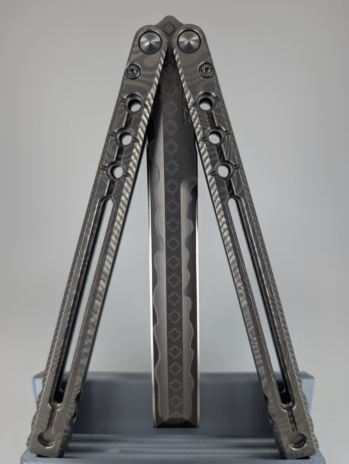 AcidWrx ZZYZX Itzpapalotl Live Blade Balisong