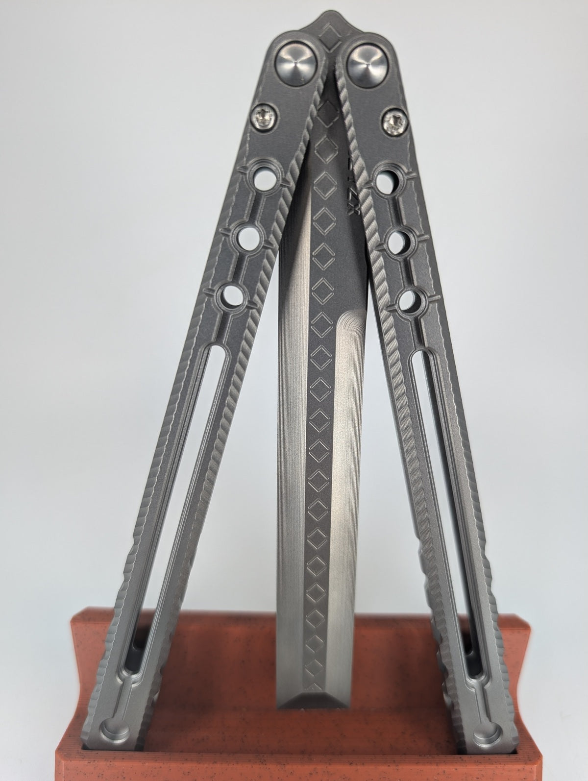 AcidWrx ZZYZX "Itzpapalotl" Live Blade Balisong
