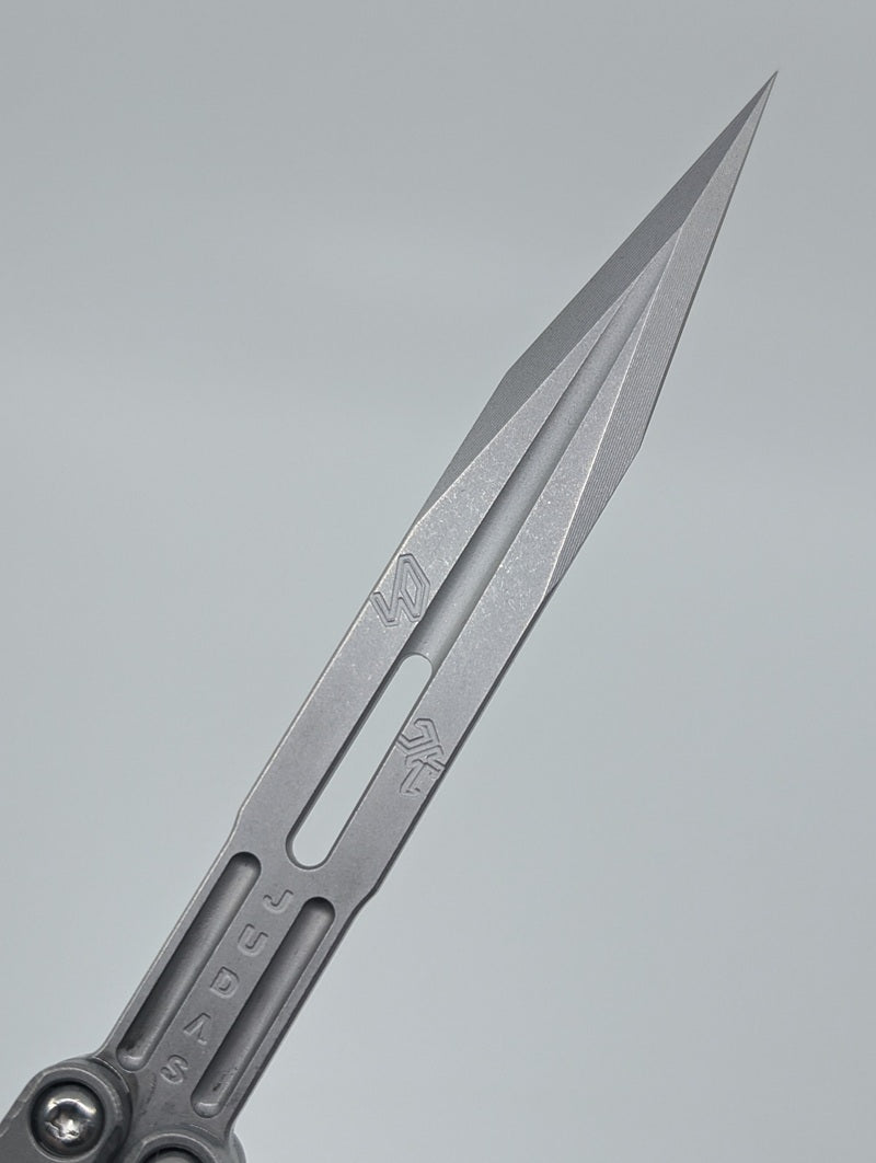 AcidWrx ZZYZX "Judas" Live Blade Balisong