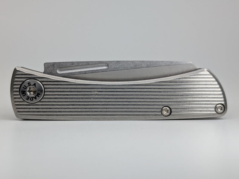 *Consignment* American Blade Works Titanium Slipjoint Pocket Knife