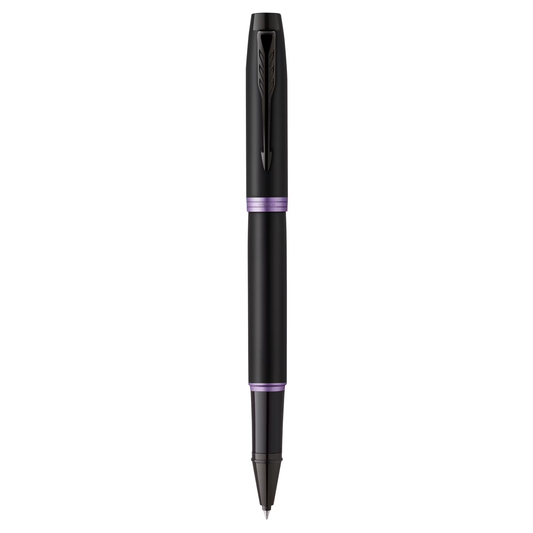 Parker IM Vibrant Rings Amethyst Purple Rollerball Pen