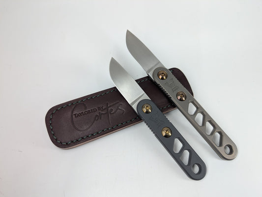 *Consignment* Anso of Denmark ASTRA 2 Knife w/ 1 Sheath Set