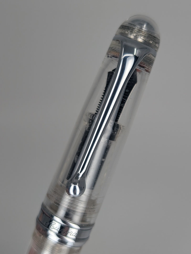 *Consignment* Aurora 88 Limited Edition Demonstrator Fountain Pen 18k Gold Medium Nib