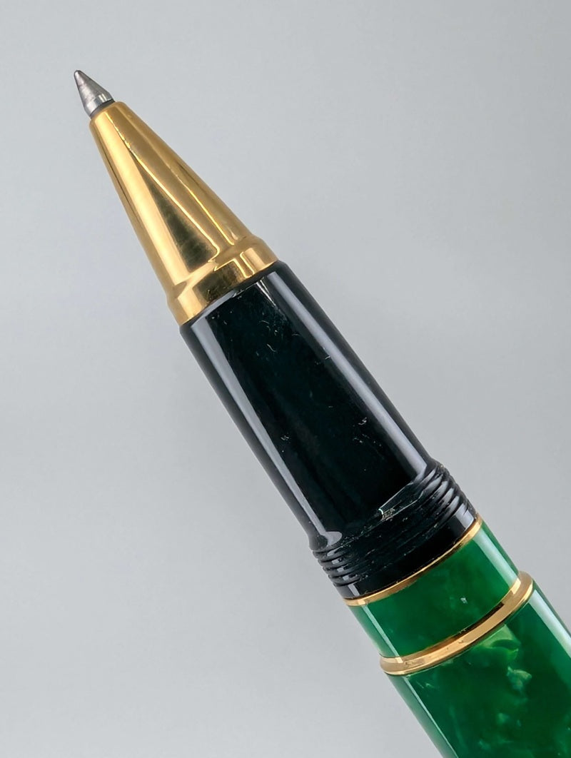 *Consignment* Aurora Primavera Green Pen / Pencil Set / Fountain Pen 18k Medium Nib