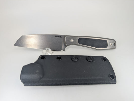 Axial Alpine V2 Titanium w/ G-10 Scale Magnacut Fixed Blade Knife