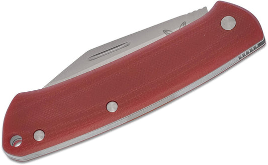 Benchmade Proper Contoured Red G10 Slip Joint Knife