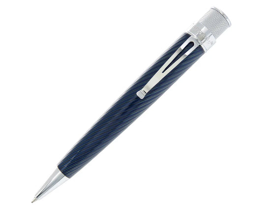 Retro 51 Tornado Bronx Navy Big Shot Rollerball Pen