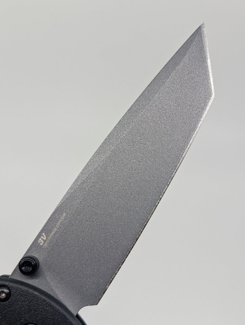 *Consignment* Benchmade 537GY Bailout Black 3V Axis Lock Folding Knife