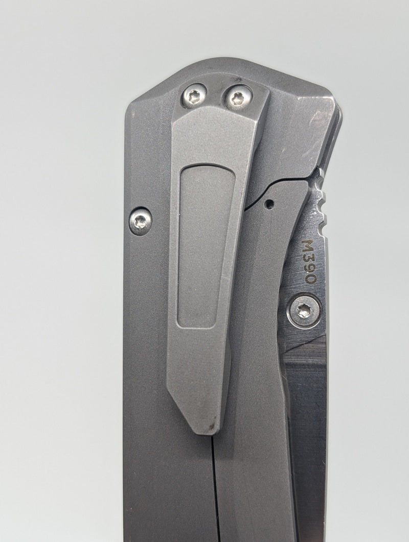 *Consignment* Benchmade 761 Ti Prototype M390 Frame Lock Folding Knife