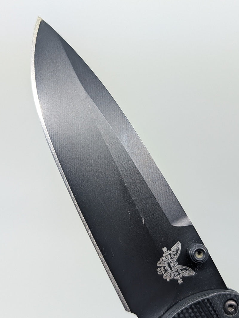 *Consignment* Benchmade 917 Triage Black Axis Lock Folding Knife w/ Seatbelt Cutter
