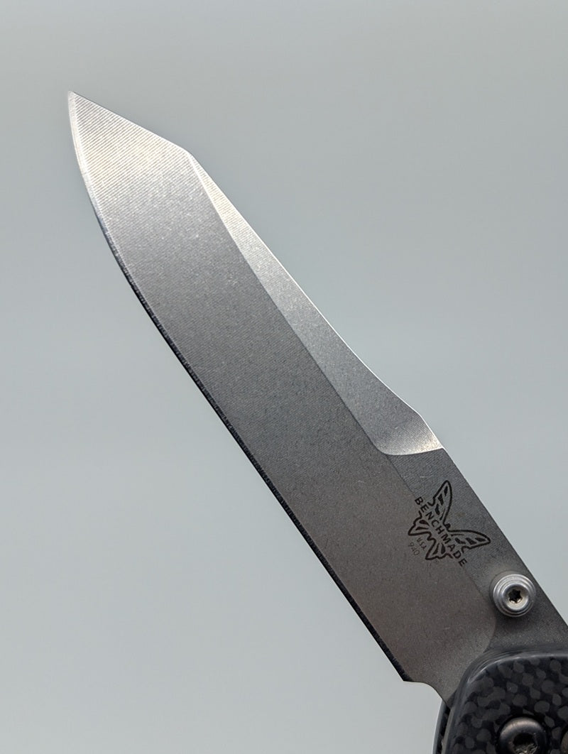 *Consignment* Benchmade 940-1 Osborne Carbon Fiber Axis Lock Folding Knife