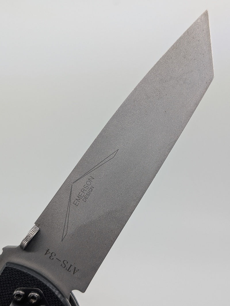 *Consignment* Benchmade 970 Emerson CQC7 ATS-34 Chisel Grind Liner Lock Folding Knife