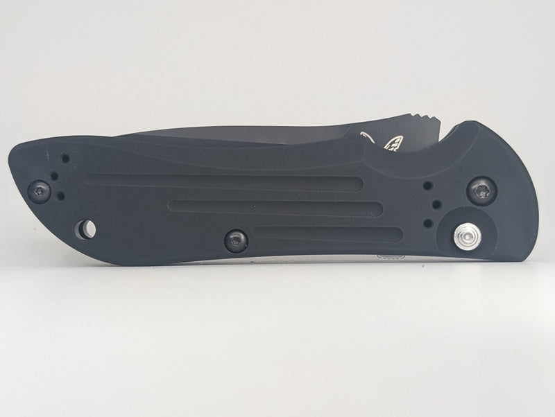 *Consignment* Benchmade Auto Stryker Black Aluminum Folding Knife 9101SBK